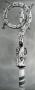 Painted crozier (crosse)