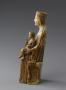 Statuette; Moussac Virgin and Child (Vierge à l'enfant de Moussac) (Side)