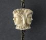 Complete rosary of 58 beads, 4 faces (chapelet) (Detail)