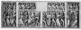 Panel (front panel; fragment of a casket; coffret); known as the 'Coffret de l'Académie' (Body, front)