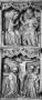 Triptych, 2 registers, with ogee arches; known as the Triptych of John Grandisson (Centre panel)