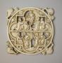 Openwork medallion, frame of 4 lobes (médaillon ajouré) (Front)