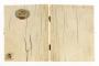 Diptych, 1 register, 3 arches across (frise d'arcatures; plaquettes) (Back)