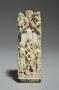 Base (?) with ogee arches (fragment), carved on four sides (Side, right)