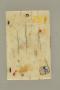 Wing, left (fragment of a diptych), 1 register, 1 arch across (plaquette) (Back)