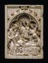 Wing, left (part of a diptych), 1 register, 1 arch across (plaquette) (Front)