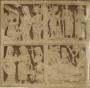 Openwork panel (plaquette ajourée), 2 registers (Front)
