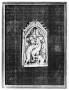 Gabled panel (possibly fragment of a diptych), 1 register, 1 arch across (Front)