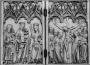 Diptych, 1 register, 3 arches across (plaquettes; frise d'arcatures) (Front)