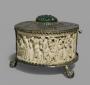 Pyx, with band of rosettes (pyxide; décor de roses) (Side)