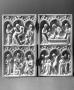 Diptych, 2 registers, 3 arches across (frise d'arcatures) (Front)