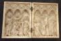 Diptych, 1 register, 3 arches across (plaquettes; frise d'arcatures) (Front)