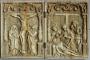 Diptych, 1 register, 1 arch across (Front)