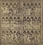 Diptych, 3 registers, 5 arches across (frise d'arcatures) (Front)