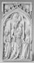 Double-sided panel (fragment of a polyptych), 1 register, 1 arch across (plaquette) (Side 2)