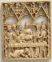 Openwork panel, 1 register, 3 arches across (plaque ajourée; frise d'arcatures) (Front)