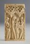 Panel, 1 register, 1 full and 2 half arches across (plaquette; frise d'arcatures) (Front)