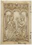 Double-sided panel, 1 register, 3 arches across (frise d'arcatures; plaquette) (Side 1)
