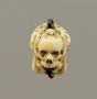 Rosary bead, 2 faces (Front)