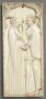 Panel (part of a casket), 1 register, 1 ogee arch across (plaquette; coffret) (Front)