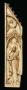 Wing, left (fragment of a polyptych), 1 register (tabernacle) (Front)