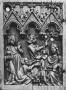 Diptych, 1 register, 3 arches across (plaquettes; frise d'arcatures) (Wing, left)