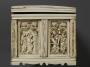 Casket, with ogee arches (coffret) (End, right)