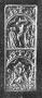 Wing, left (fragment of a diptych), 2 registers, 1 arch across (Front)
