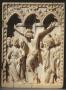 Wing, right (fragment of a diptych), 1 register, 3 arches across (plaquette; frise d'arcatures) (Front)