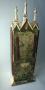 Gabled polyptych, with arches (tabernacle; colonnettes; frise d'arcatures) (Back)
