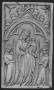 Double-sided panel, 1 register, 1 arch across (plaquette) (Front)