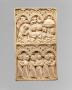 Panel (probably writing tablet), 2 registers, 3 arches across (frise d'arcatures; tablette à écrire) (Front)