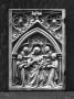 Wing, left (fragment of a diptych), 1 register, 1 arch across (plaquette; colonnettes) (Front)