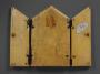 Centre panel (part of a gabled triptych), 3 registers, 1 arch across (plaquette) (Back)