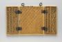 Triptych, 1 register, 2 and 6 arches across (plaquettes; colonnettes; frise d'arcatures) (Back)