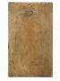 Panel (possibly fragment of a diptych) 1 register, 1 arch across (plaquette; colonnettes) (Back)