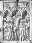 Wing, right (fragment of a diptych), 1 register, 3 arches across (frise d'arcatures; plaquette) (Front)