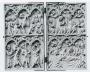 Diptych, 2 registers, 3 arches across (frise d'arcatures; colonnettes) (Front)