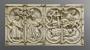 Panels (fragments of a casket) with quatrefoils (coffret; quatre-feuilles) (Front, lid)