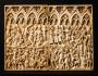 Diptych, 1 register, 4 double arches across (frise d'arcatures; plaquette) (Front)
