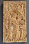 Wing, left (fragment of a diptych), 1 register, 1 arch across (plaquette) (Front)
