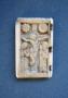 Double-sided panel, 1 register, 1 arch across on one side ( fragment of a diptych or polyptych) (Side 2)