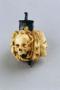 Rosary bead, 3 faces