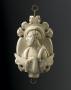 Rosary bead, 2 faces (chapelet) (Side 1)