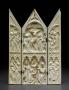 Gabled triptych, 2 registers (frise d'arcatures) (Front)