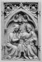 Centre panel (fragment of a triptych), 1 register, 1 arch across (plaquette) (Front)