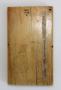 Wing, right (part of a diptych), 2 register, 3 arches across (plaquette; frise d'arcatures) (Back)