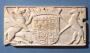 Panel (possibly fragment of a casket), 1 register (plaquette; coffret) (Front)