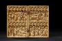 Diptych, 2 registers, 6 arches across (frise d'arcatures) (Front)