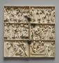 Diptych, 3 registers, 1 arch across (Front)